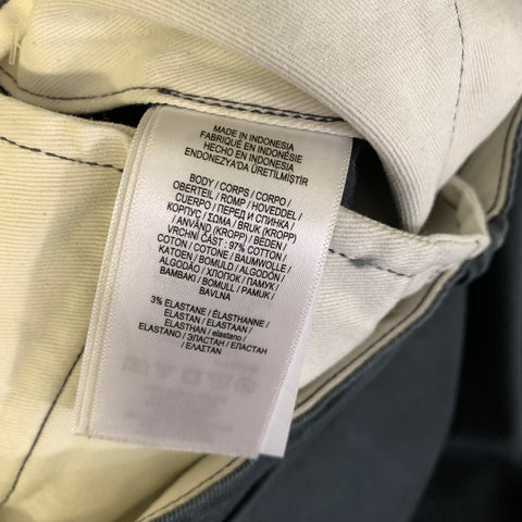 RRL by RALPH LAUREN Size 33 Grey Cotton Blend Utility Casual Pants