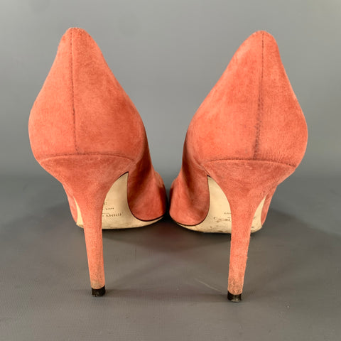 JIMMY CHOO Size 9 Pink Suede J000141547395 Suede Pumps