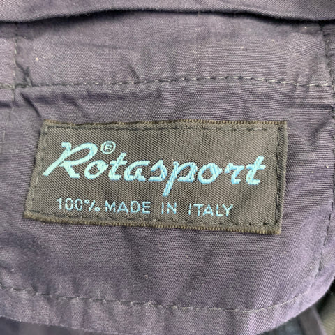 ROTA Jean fuselé plissé en mélange de coton bleu taille L