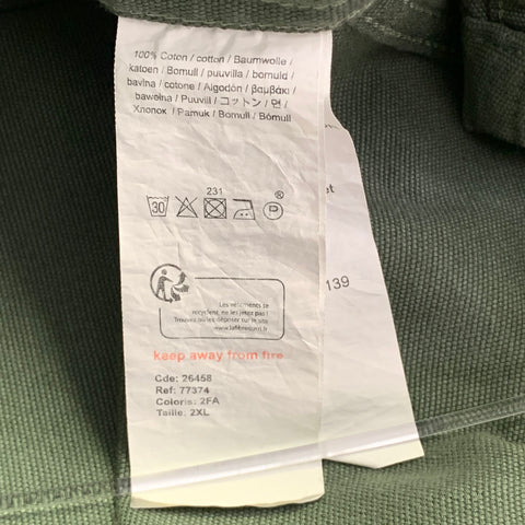 ARMOR-LUX Size XXL Sage Green Cotton Chore Coat