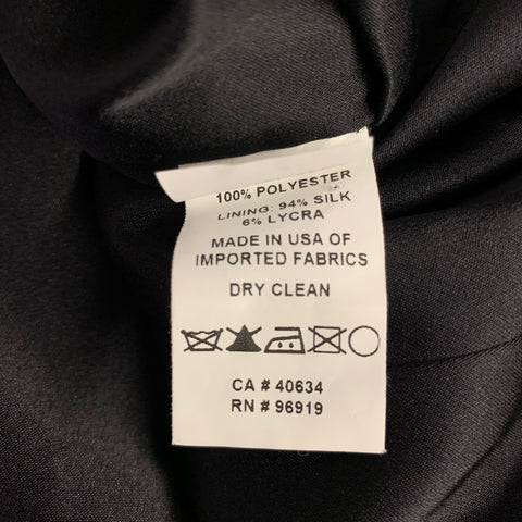 MARC JACOBS Robe droite rouge à sequins en polyester Taille 0