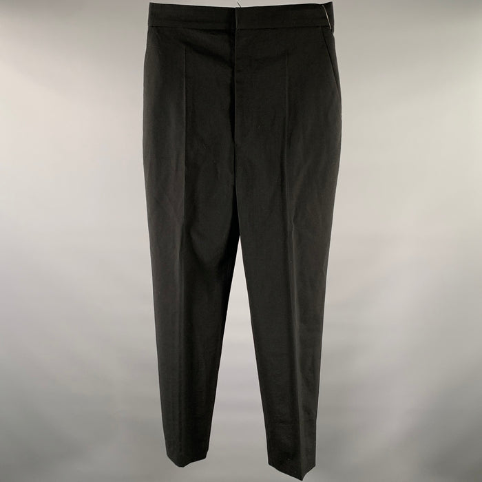 Pantalon de costume HAIDER ACKERMANN taille 31 en laine et polyamide noirs