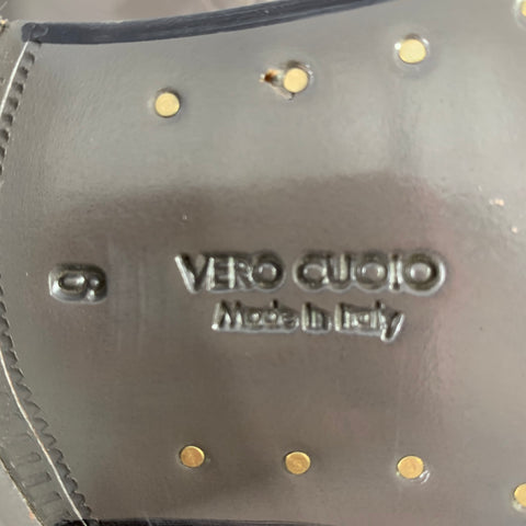 DOLCE & GABBANA Size 7 Black Suede Side Zipper Boots