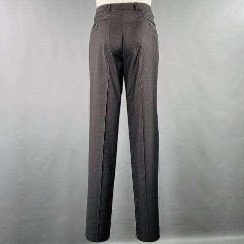 TAILO RED Size 40 Grey Wool Single Breasted Suit