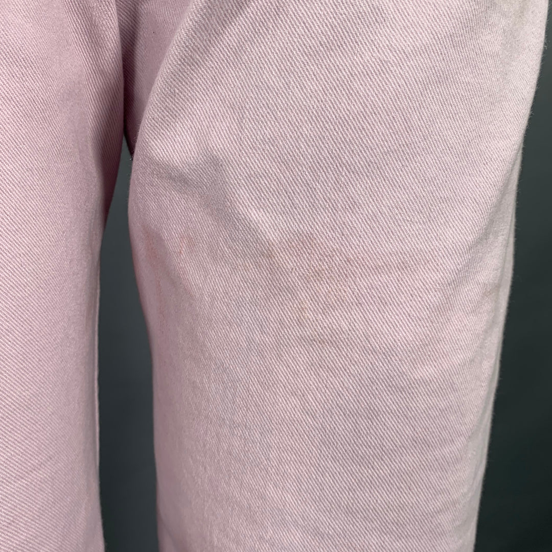 ISABEL MARANT Size L Purple Lavender Cotton Blend 5 Pocket Jeans