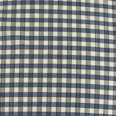 PAUL SMITH Size M Blue White Gingham Cotton Long Sleeve Shirt