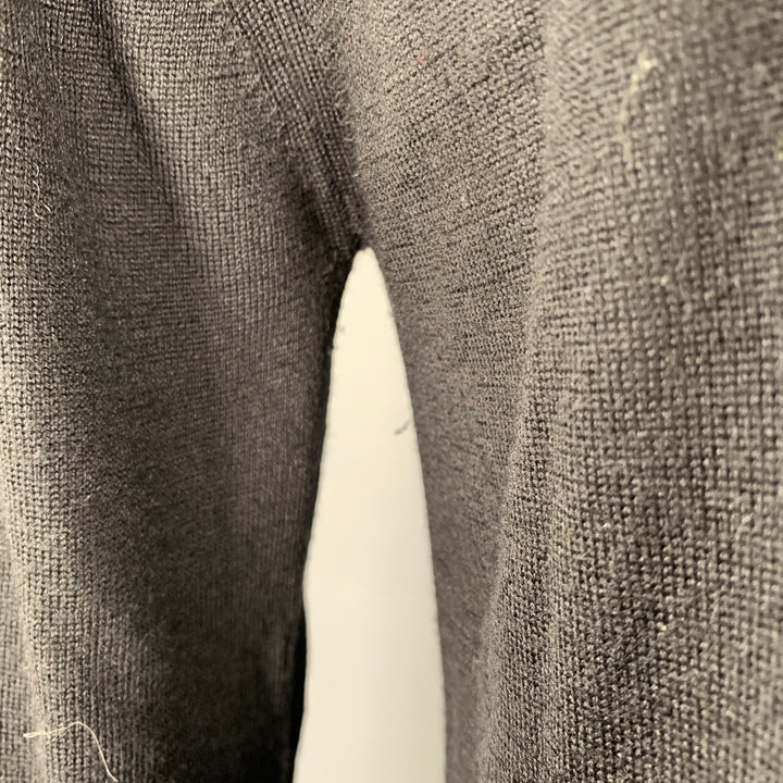 VIKTOR & ROLF Size M Black Jersey Turtleneck Pullover