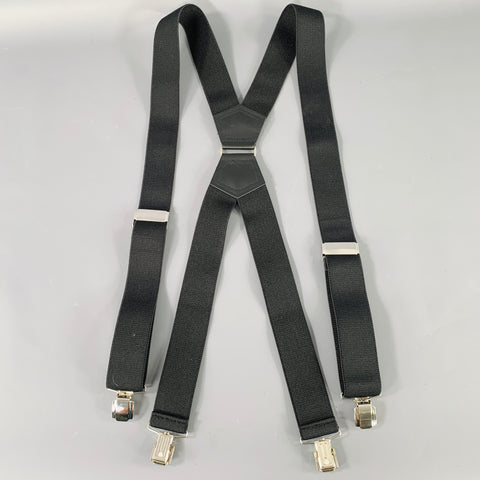 Bretelles élastiques noires et argentées VINTAGE