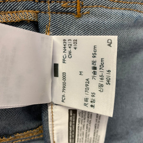 LEVI STRAUSS 2014 Size M -Commuter- Navy Contrast Stitch Cotton Blend Jacket