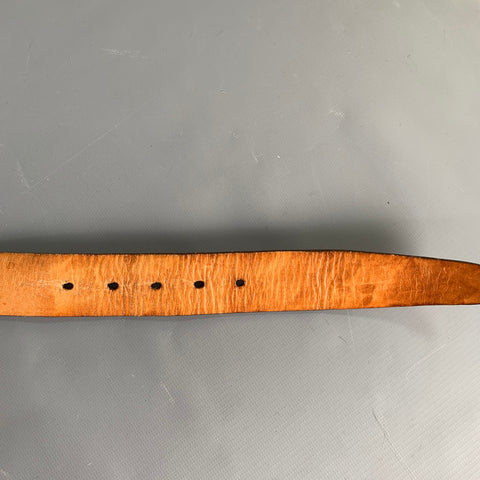 MARTIN DINGMAN Size 42 Tan Leather Belt