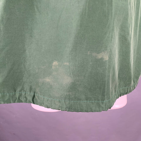 VISVIM Size M Green Nylon Cotton Parka Jacket