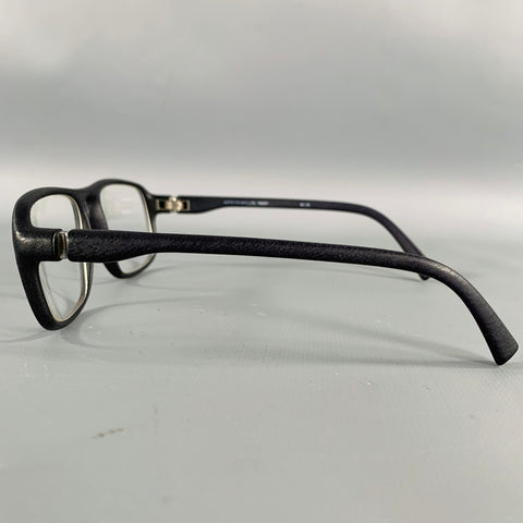 MYKITA MYLON Black Rectangular Acetate Readers
