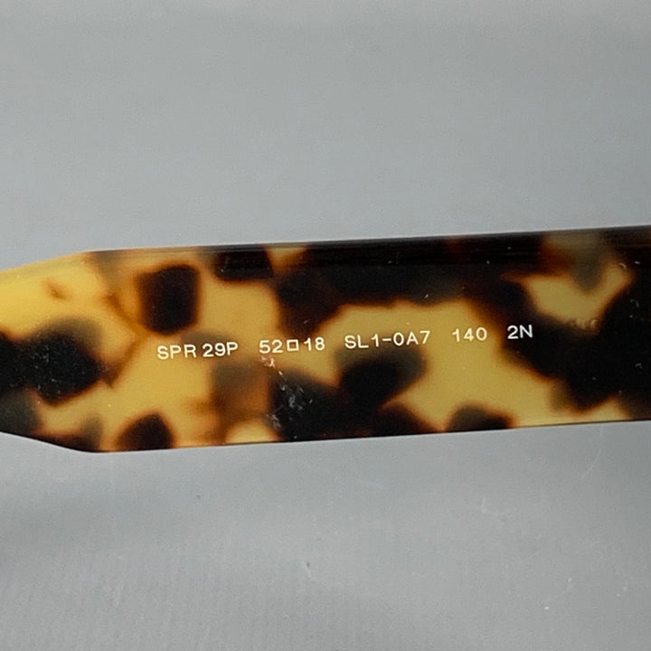 PRADA Poeme Pink Tortoiseshell Acetate Cat Eye Sunglasses