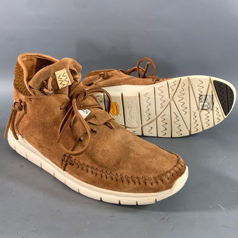 VISVIM Size 12 Brown Suede Chukka Boots