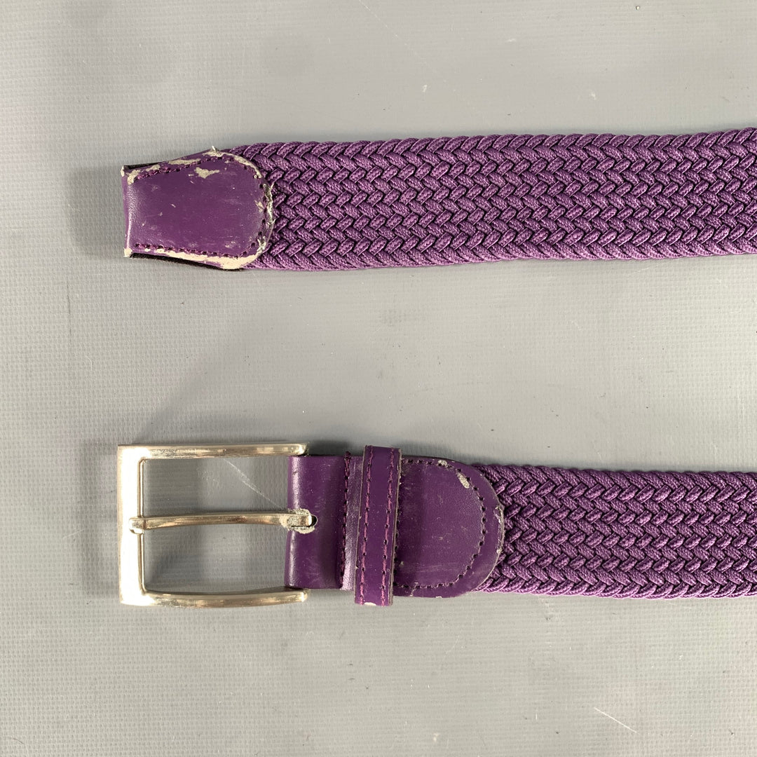 NO BRAND Size 38 Purple Woven Belt