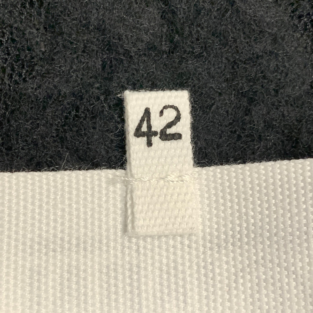 MAISON MARTIN MARGIELA Size M Black Polyamide Blend Lace Crew Neck T-Shirt Dress