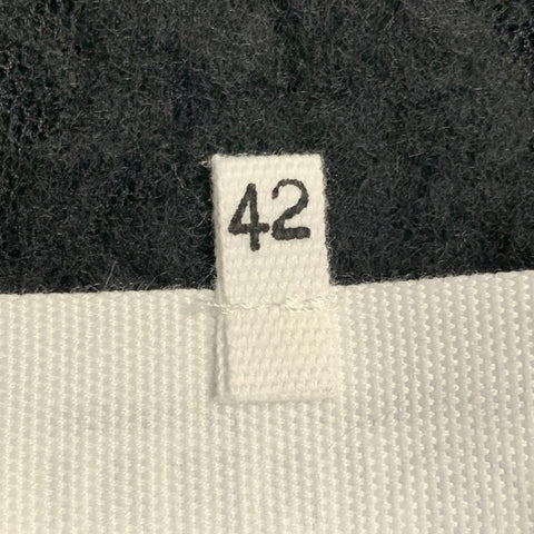 MAISON MARTIN MARGIELA Size M Black Polyamide Blend Lace Crew Neck T-Shirt Dress