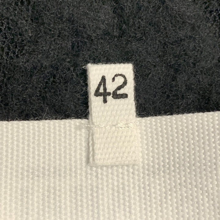 MAISON MARTIN MARGIELA Size M Black Polyamide Blend Lace Crew Neck T-Shirt Dress
