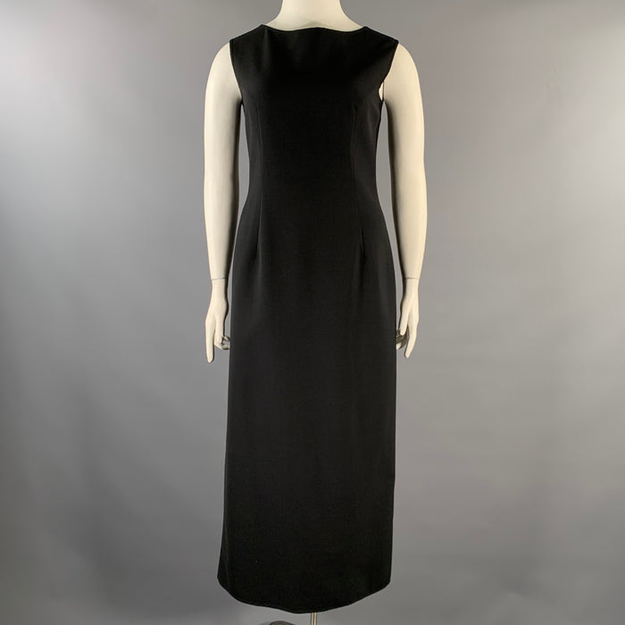 THE ROW Size XL Black Long Dress