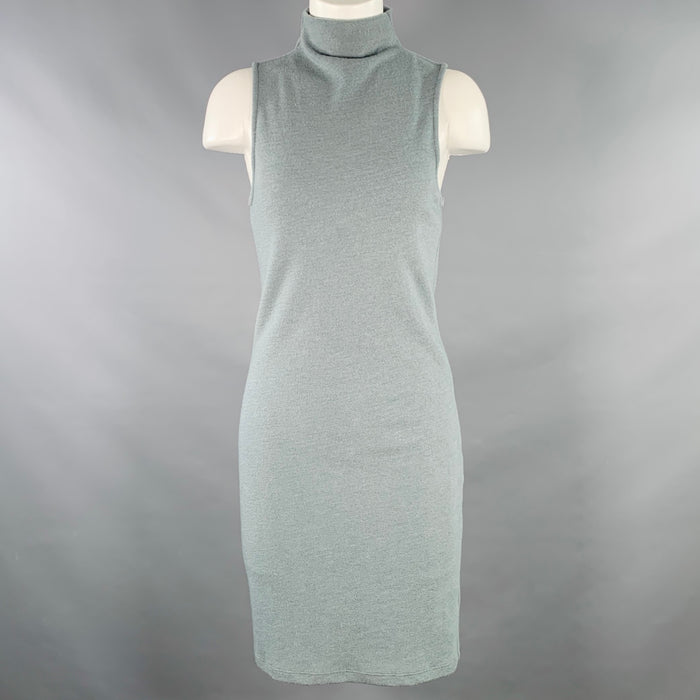 JOHN ELLIOTT Robe Sans Manches Hokkaido Boucle Lait Gris en Nylon et Laine Taille S