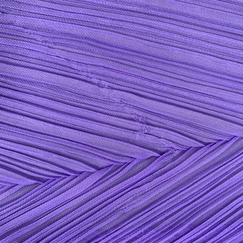 PLEATS PLEASE by ISSEY MIYAKE Purple Pleated Scarves & Shawls