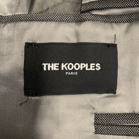 THE KOOPLES Size 38 Grey Wool Notch Lapel Suit