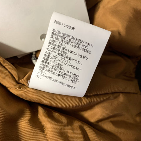 VISVIM Size M Pink Brown Distressed Cotton Bomber Jacket