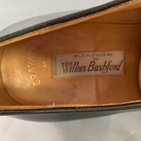 GRAVATTI WILKES BASHFORD Size 9.5 Black Leather Lace Up Shoes