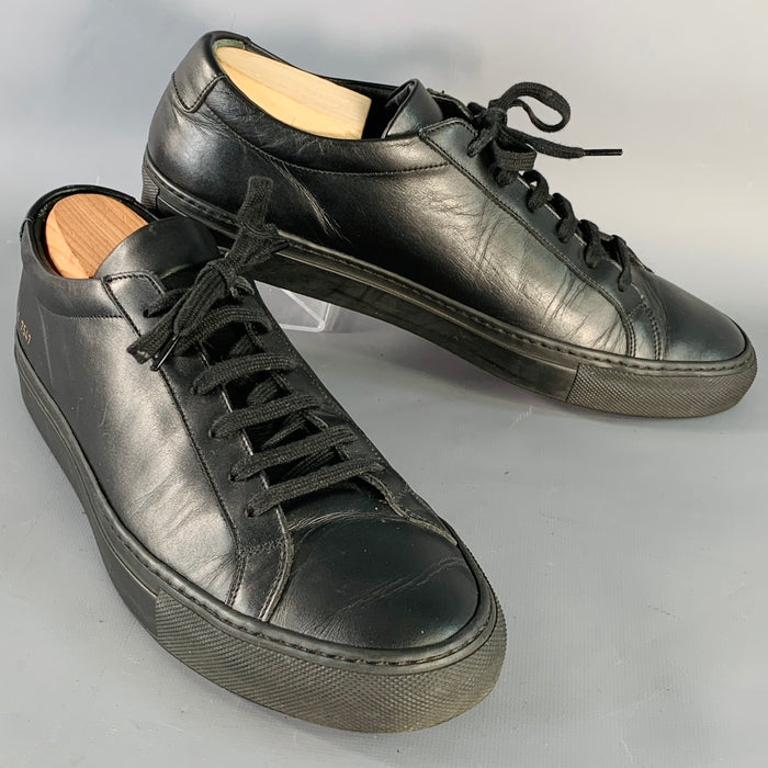 Baskets basses COMMON PROJECTS en cuir noir, taille 8