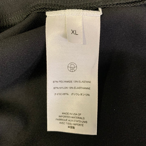 THE ROW Size XL Black Polyamide Blend Long Dress