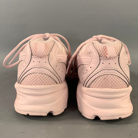 NEW BALANCE Size 10 Pink Mesh Athletic Sneakers