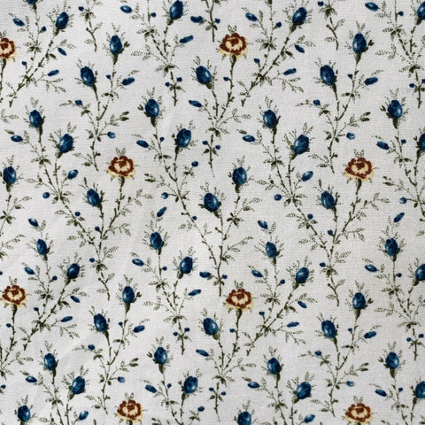 PAUL SMITH Size L White Multi Color Floral Cotton Slim Fit Long Sleeve Shirt