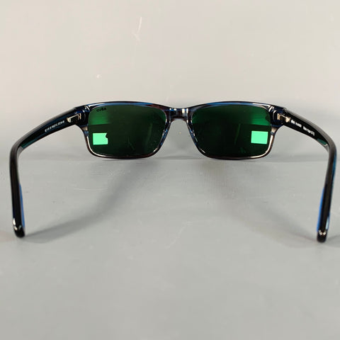 REVO Finley G Blue Acetate Polarized Sunglasses