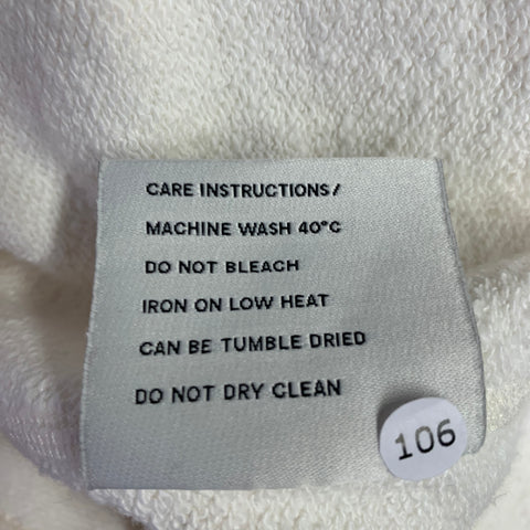 Sweat à capuche VOLLEBAK L Coton Chanvre Crème