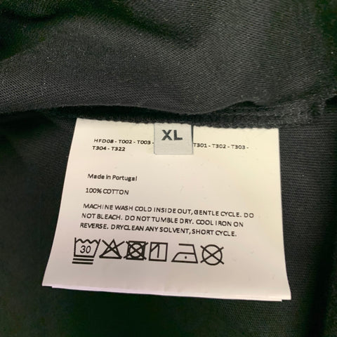 HONEY FUCKING DIJON Size XL Black Grey Graphic Cotton Crew Neck T-shirt