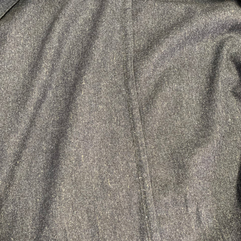 L.B.M. 1911 Size 40 Blue Wool Blend Single Breasted Sport Coat