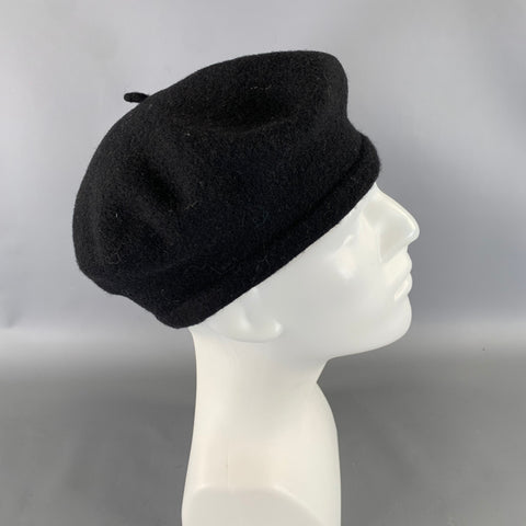 RALPH LAUREN Black Wool Hats