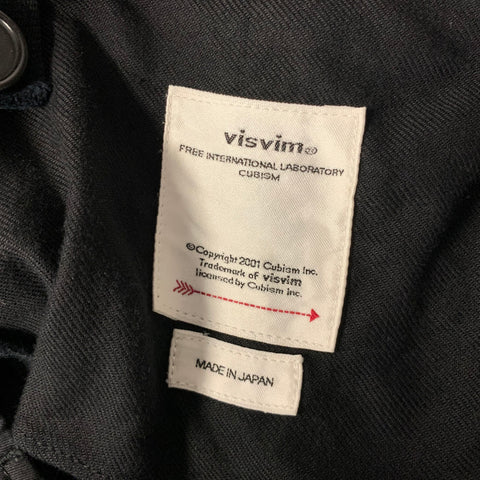 VISVIM Size M Black Cotton Cargo Pockets Shorts