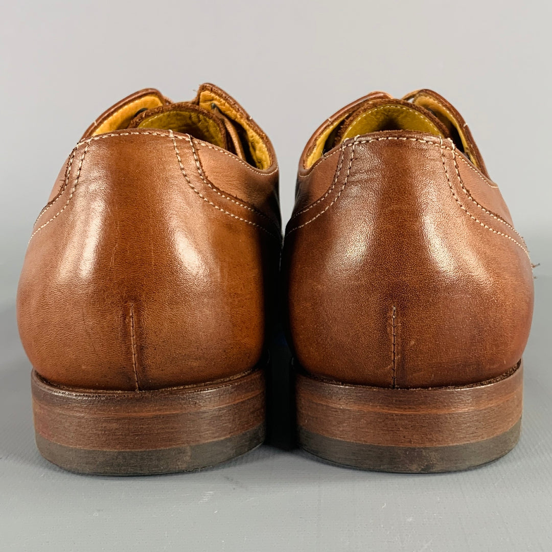 PAUL SMITH Size 7 Brown Leather Cap Toe Oxford Lace-Up Shoes – Sui Generis  Designer Consignment