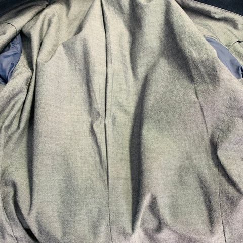 RODD & GUNN Chest Size L Navy Corduroy Cotton Sports Fit Single Breasted Sport Coat