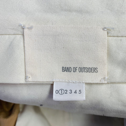 BAND OF OUTSIDERS Size S Tan Corduroy Cotton Notch Lapel Suit