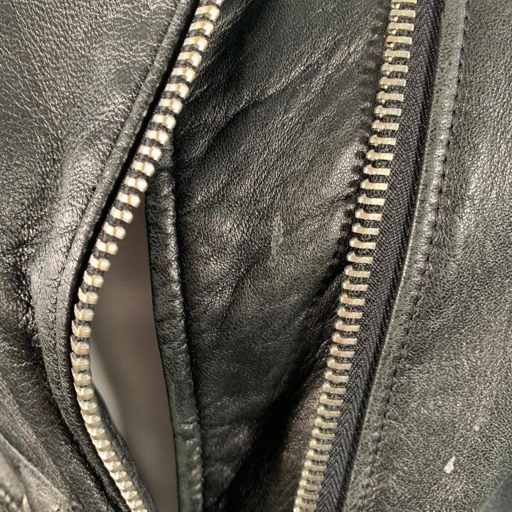 PERFECTO by SCHOTT Size XS Black Leather Motorcycle Jacket