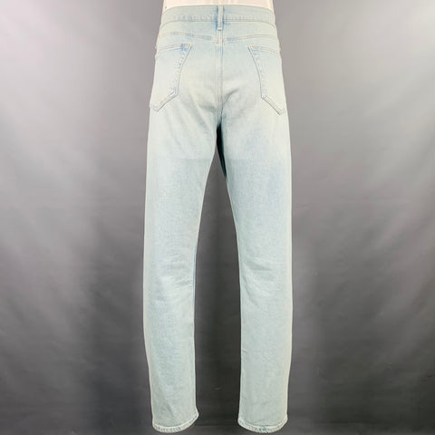 RAG & BONE Size 36 Blue Wash Denim Zip Fly Casual Pants