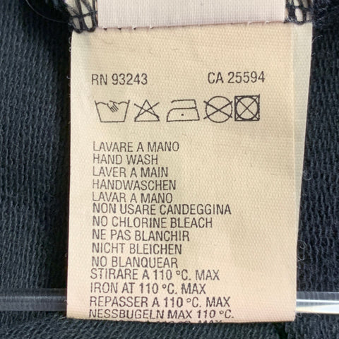 DIESEL STYLE LAB Size M Black Taupe Applique Polyamide Blend Vest