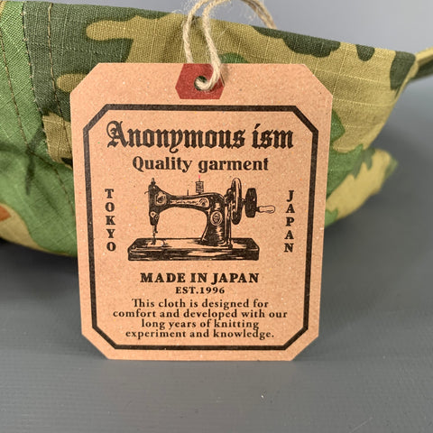 ANONYMOUS ISM Size One Size Green Camoflage Cotton Hats