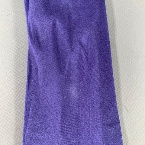 PRADA Purple Blue Silk Tie