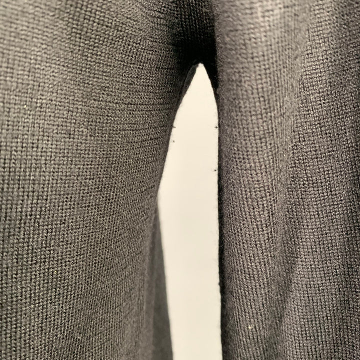 VIKTOR & ROLF Size M Black Jersey Turtleneck Pullover