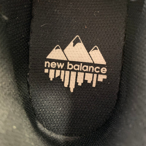 NEW BALANCE Size 8.5 Trailbuster Black White Mixed Fabrics Mesh Athletic Sneakers