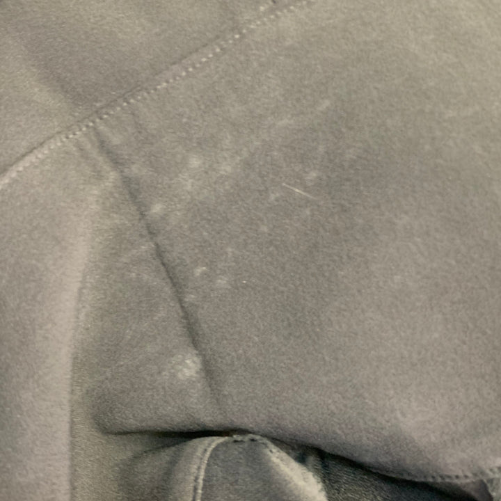 LA PERLA Size 4 Black White Viscose Blend Faux Pearl Embellishment V-Neck Jumpsuit