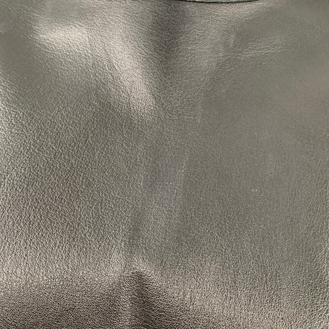 EMMA COOK Size 8 Black Leather Viscose Blend Long Sleeve Dress Top